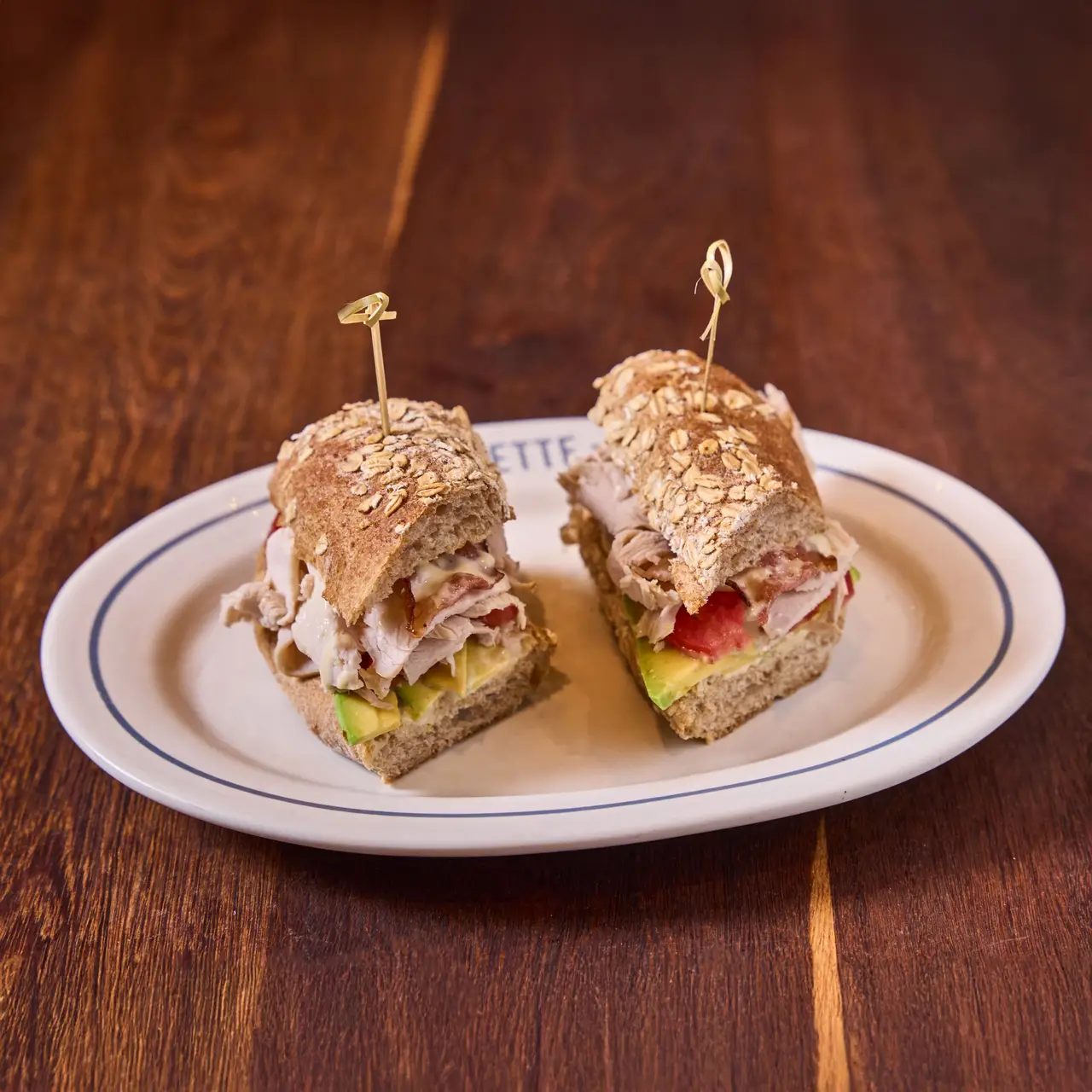 Sándwich Pavo Tocineta